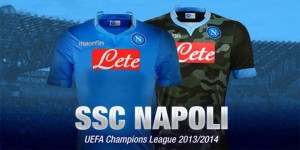 Napoli, le maglie per la Champions