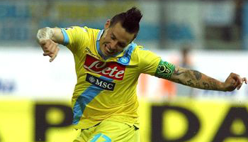 Marek Hamsik, capitano del Napoli