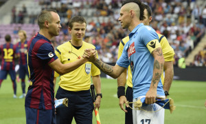 Iniesta e Hamsik