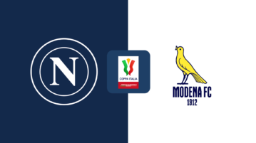 Napoli-Modena, Coppa Italia